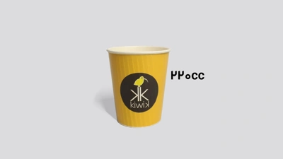نمونه لیوان کاغذی گلاسه 220 cc