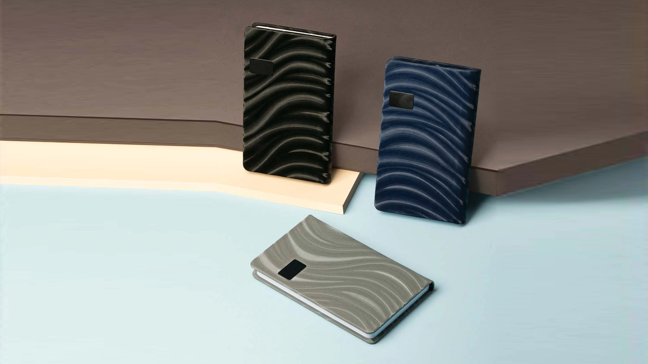 سررسید 1405 اروپایی چرم مرغوب فانتزی آبنوس 